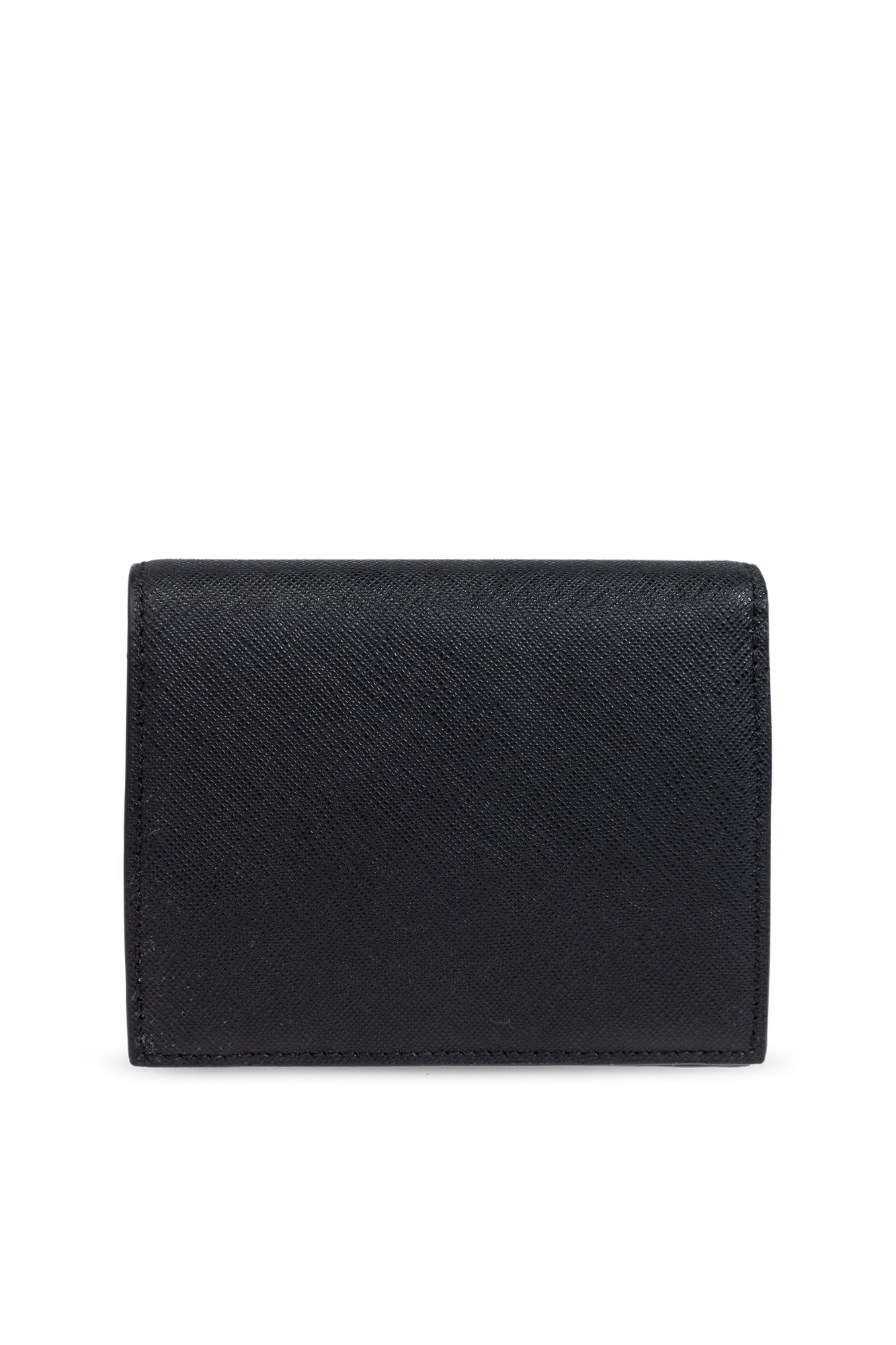 Black Folding wallet with logo Vivienne Westwood